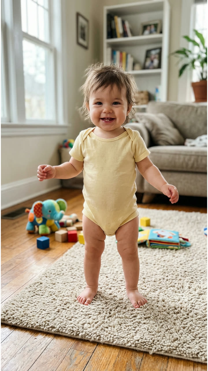Original baby photo used to generate the Bonito Bonito dance sample